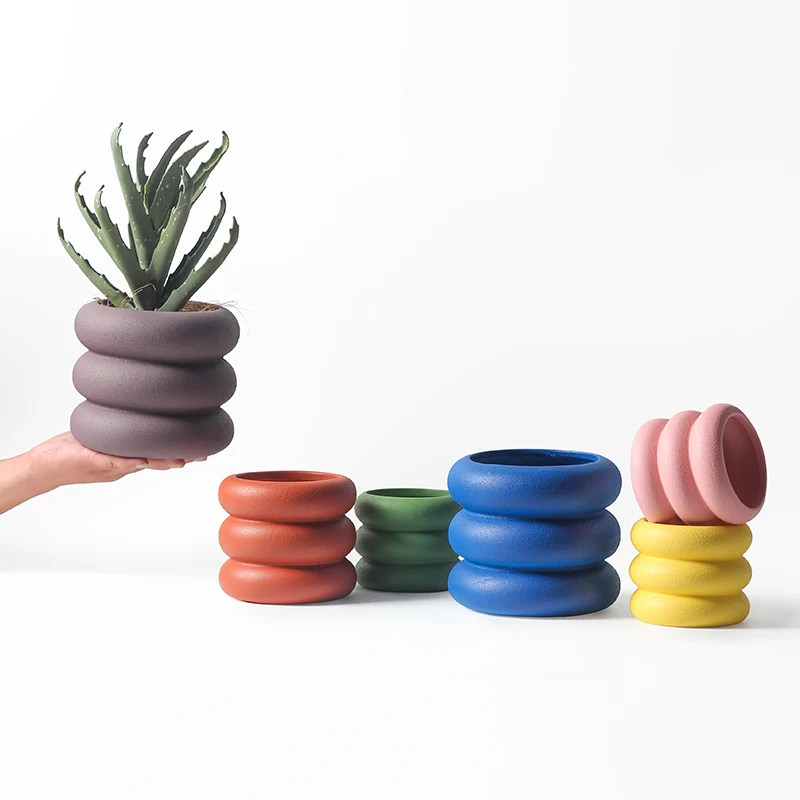 Color Frosted Circle Ceramic Vase Plant Potted Flower Pot Crafts Furnishings Indoor Countertop Flower Vase Wedding Decoration
Color Frosted Circle Ceramic Vase Plant Potted Flower Pot Crafts Furnishings Indoor Countertop Flower Vase Wedding Decoration
