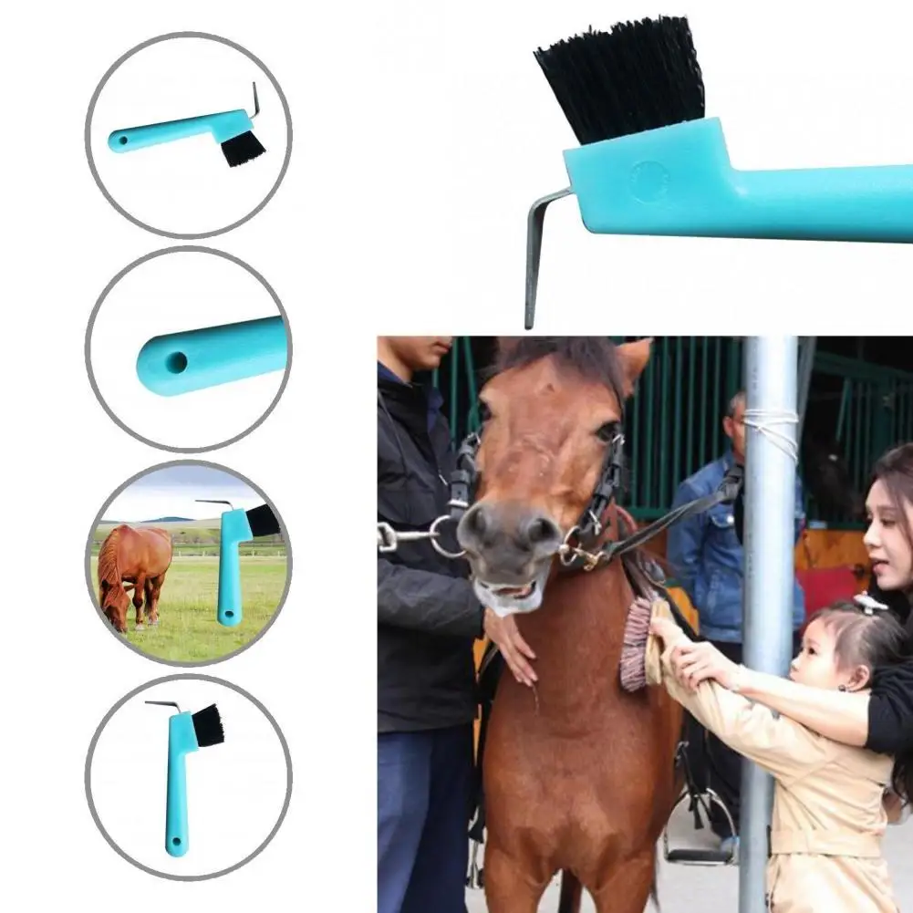 Hanging Hole Functional Horse Grooming Horseshoe Brush Easy to Use Horse Hoof Brush Wear-resistant for Outdoor
Hanging Hole Functional Horse Grooming Horseshoe Brush Easy to Use Horse Hoof Brush Wear-resistant for Outdoor