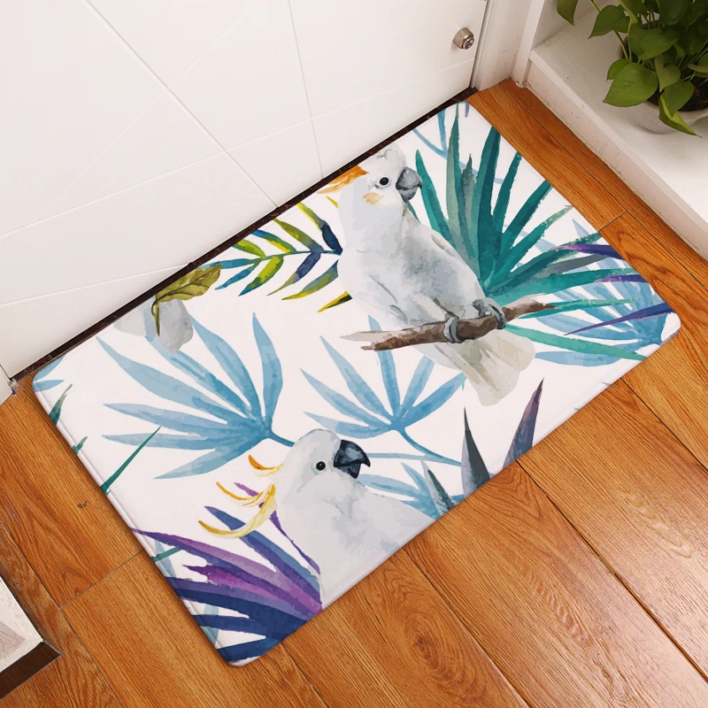 Tropical Style Mats Leaf Flower Print Doormat Absorbent Bathroom Kitchen Entrance Rugs Anti Slip Floor Carpet Home Decoration
Tropical Style Mats Leaf Flower Print Doormat Absorbent Bathroom Kitchen Entrance Rugs Anti Slip Floor Carpet Home Decoration