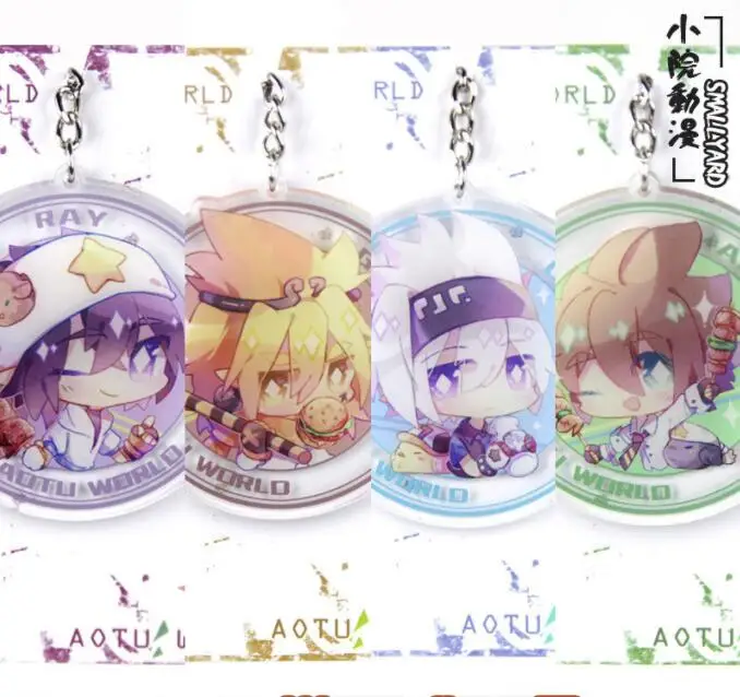 Anime Aotu World Godrose Grey Anmicius Ray Keychain Cosplay Acrylic Figure Keyring 4927 Kids Collection Toy
Anime Aotu World Godrose Grey Anmicius Ray Keychain Cosplay Acrylic Figure Keyring 4927 Kids Collection Toy