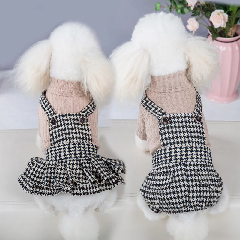 XS-XL Pet Dog Clothes Plaid Couple Style Dogs Dresses/Jumpsuit Winter Princess Clothing Puppy Costumes for Chihuahua Teddy
XS-XL Pet Dog Clothes Plaid Couple Style Dogs Dresses/Jumpsuit Winter Princess Clothing Puppy Costumes for Chihuahua Teddy