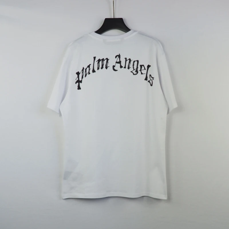 Angels letter Palm printing couple street hip-hop popular simple wild men and women short-sleeved T-shirt 9789645
Angels letter Palm printing couple street hip-hop popular simple wild men and women short-sleeved T-shirt 9789645