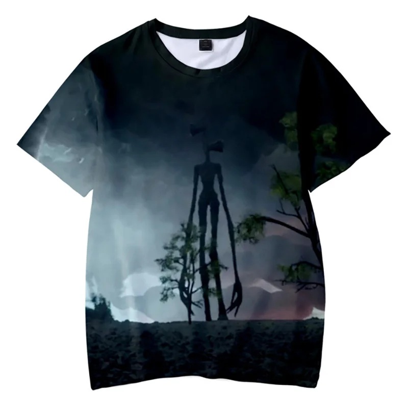 2021 summer new men's cool street 3D printed horror pattern T-shirt 
2021 summer new men's cool street 3D printed horror pattern T-shirt