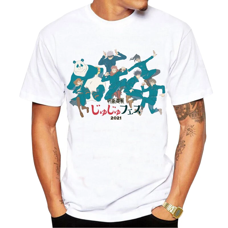 Harajuku New Japan Anime T Shirt Jujutsu Kaisen model Tshirt Streetwear Tops Tees Men Clothing 
Harajuku New Japan Anime T Shirt Jujutsu Kaisen model Tshirt Streetwear Tops Tees Men Clothing