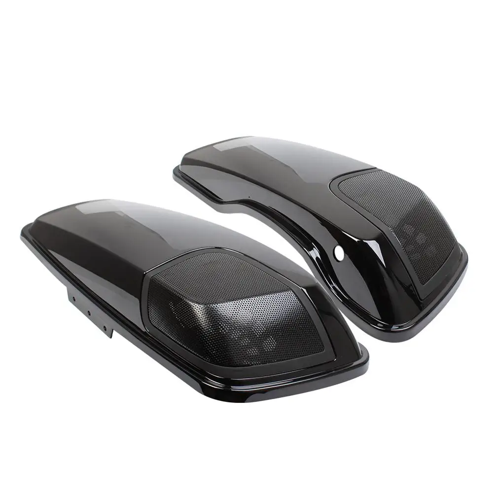 Glossy Black Saddlebags Speaker Lids Fit For Harley Electra Glide Road King 14-19
Glossy Black Saddlebags Speaker Lids Fit For Harley Electra Glide Road King 14-19