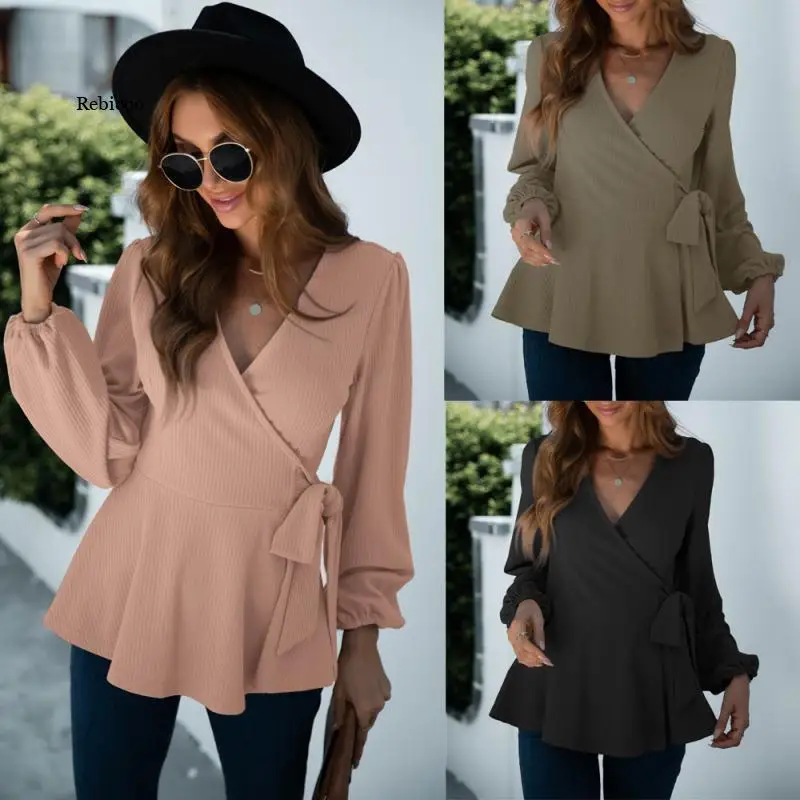 Женский свитер в полоску, Однотонный свитер с V-образным вырезом и длинным рукавом-фонариком, весна-осень 2021
Женский свитер в полоску, Однотонный свитер с V-образным вырезом и длинным рукавом-фонариком, весна-осень 2021