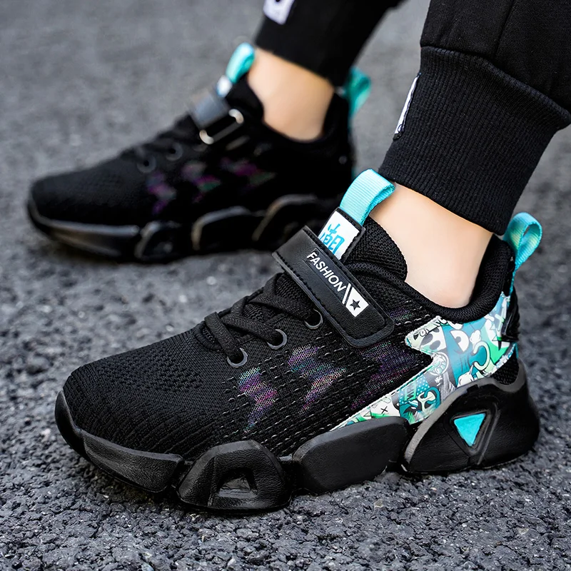 Kids Shoes Sport Sneakers Breathable Children Cute Flats Non-Slip Boys Street Style Shoes Girls Mesh Chaussures Tenis Masculino 
Kids Shoes Sport Sneakers Breathable Children Cute Flats Non-Slip Boys Street Style Shoes Girls Mesh Chaussures Tenis Masculino