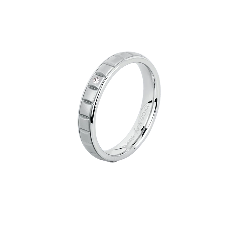 Brosway Fashion Men's Ring Original Rhythm of Love Titanium Steel Ring Men's Simple Trendy Ring Male Personality Niche Style
Brosway Fashion Men's Ring Original Rhythm of Love Titanium Steel Ring Men's Simple Trendy Ring Male Personality Niche Style