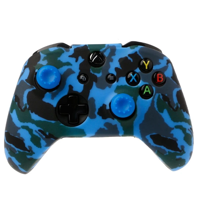 Camouflage Silicone Gamepad Cover + 2 Joystick for xbox one X S Controller 54DB
Camouflage Silicone Gamepad Cover + 2 Joystick for xbox one X S Controller 54DB