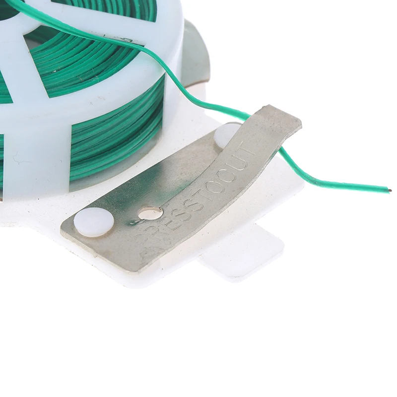 30M/50M Plant Twist Tie with Cutter Sturdy Green Coated Wire for Home Office Gardening Reusable Wire Cable with Slicer
30M/50M Plant Twist Tie with Cutter Sturdy Green Coated Wire for Home Office Gardening Reusable Wire Cable with Slicer