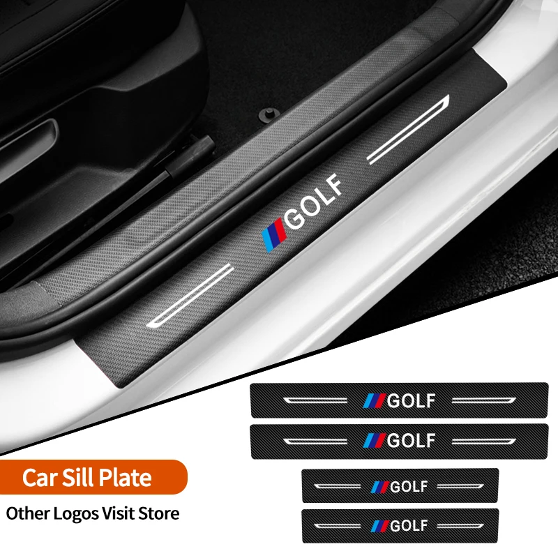4pcs Carbon Fiber Leather Car Sill Threshold Anti-scratch Protector stickers For VW GOLF 1 2 3 4 5 6 7 7.5 Car styling
4pcs Carbon Fiber Leather Car Sill Threshold Anti-scratch Protector stickers For VW GOLF 1 2 3 4 5 6 7 7.5 Car styling