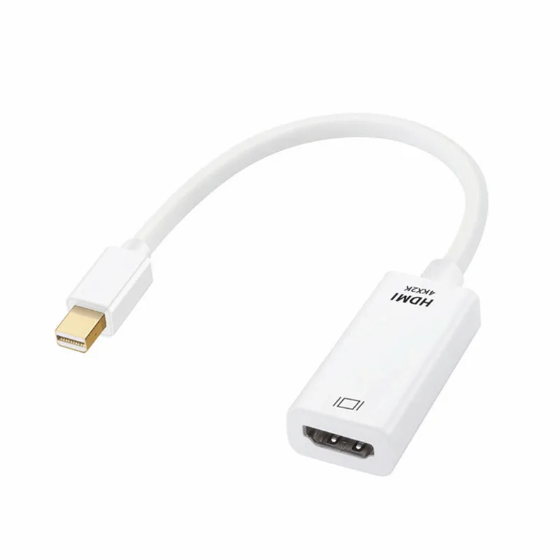 

Мини-порт дисплея в HDMI-совместимый кабель 4k 1080P проектор для ТВ проектора DP 1,4 конвертер порта дисплея для Apple Macbook Air Pro