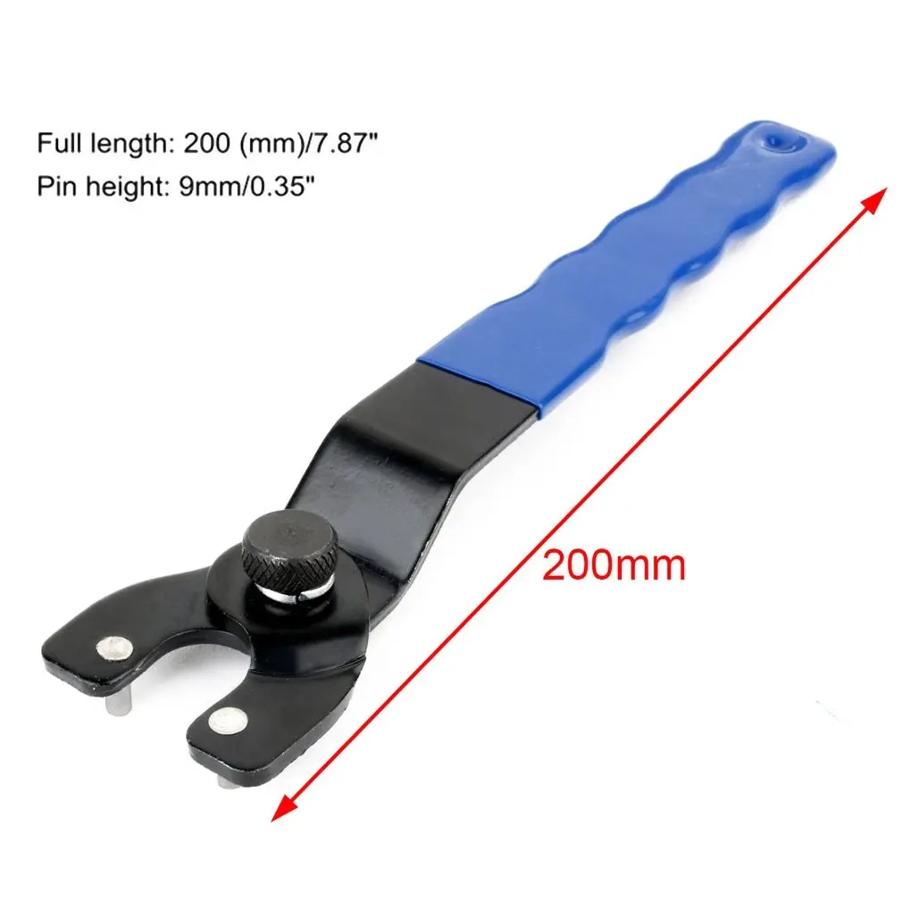 Adjustable Pin Spanner Plastic Handle Angle Grinder Key Pin Wrench Home Wrenches Spanner Repair Tool 8-50mm
Adjustable Pin Spanner Plastic Handle Angle Grinder Key Pin Wrench Home Wrenches Spanner Repair Tool 8-50mm