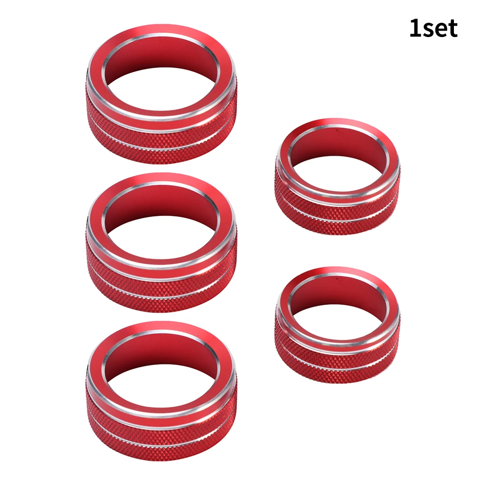 5pcs Roung Ring Button Cover Trim Universal Aluminum Alloy Styling Protection Sound Volume Car Centre Console Interior Decor
5pcs Roung Ring Button Cover Trim Universal Aluminum Alloy Styling Protection Sound Volume Car Centre Console Interior Decor