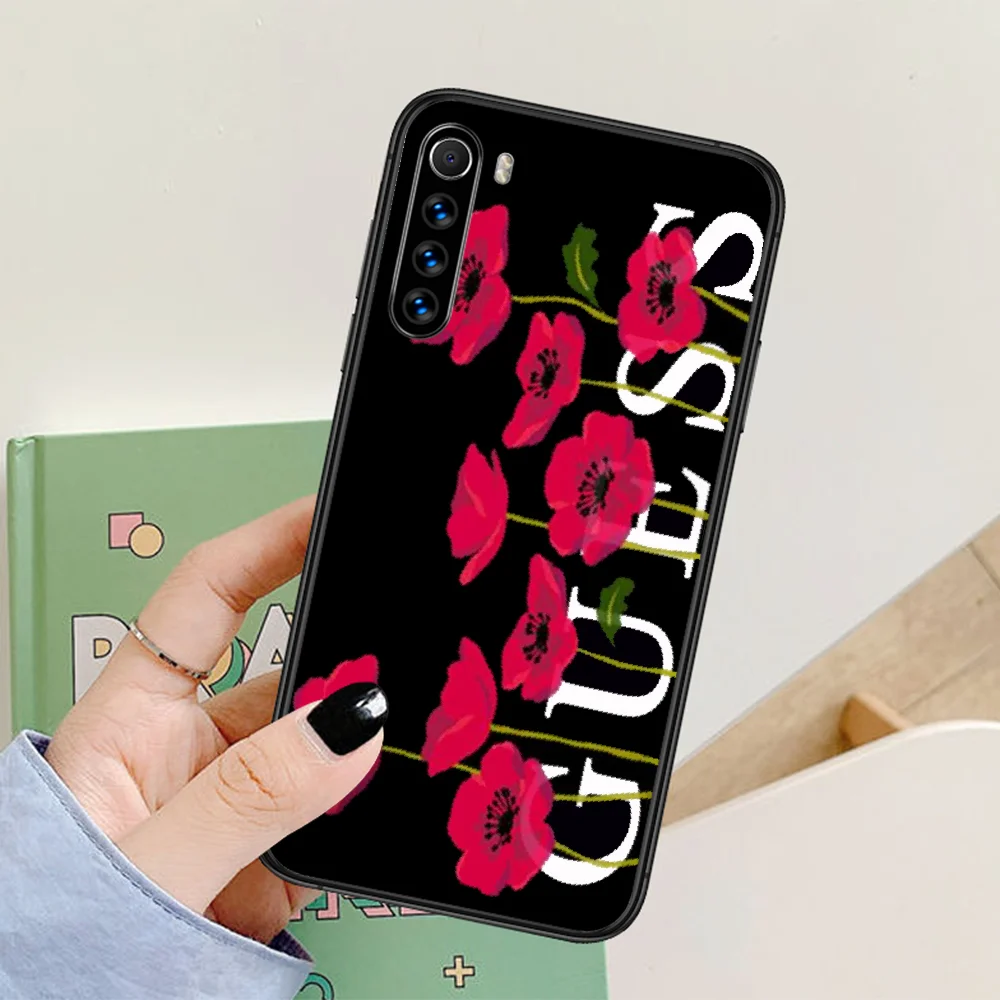 Fashion Brand guesses Phone Case For Xiaomi Redmi Note 7 8 8T 9 9S 4X 7 7A 9A K30 Pro Ultra black Bumper Trend Prime Painting
Fashion Brand guesses Phone Case For Xiaomi Redmi Note 7 8 8T 9 9S 4X 7 7A 9A K30 Pro Ultra black Bumper Trend Prime Painting