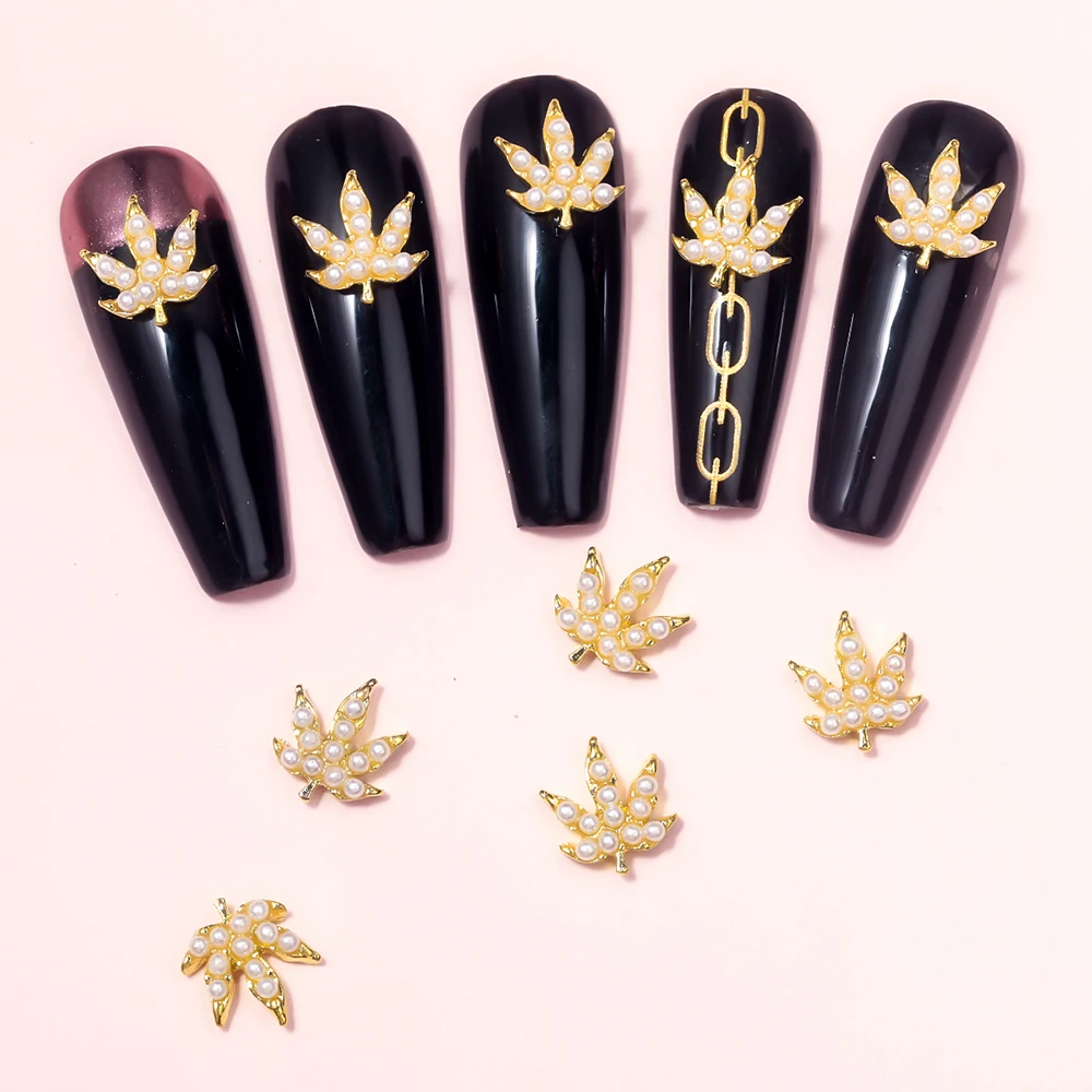 10pcs/batch of High Quality New Fashion Maple Leaf Head Shape Alloy Crystal Rhinestone 3D Pendant DIY Nails Art Decoration Gifts
10pcs/batch of High Quality New Fashion Maple Leaf Head Shape Alloy Crystal Rhinestone 3D Pendant DIY Nails Art Decoration Gifts