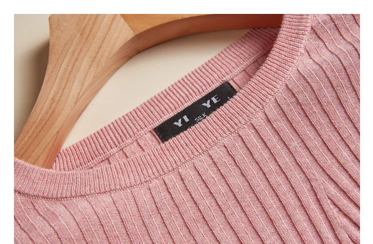 Women's 69.6% Silk 20.2% Cotton 10.2% cashmere Crew Neck Basic Slim Fit Long Sleeve Pullover Sweater Top Shirt DX002
Women's 69.6% Silk 20.2% Cotton 10.2% cashmere Crew Neck Basic Slim Fit Long Sleeve Pullover Sweater Top Shirt DX002