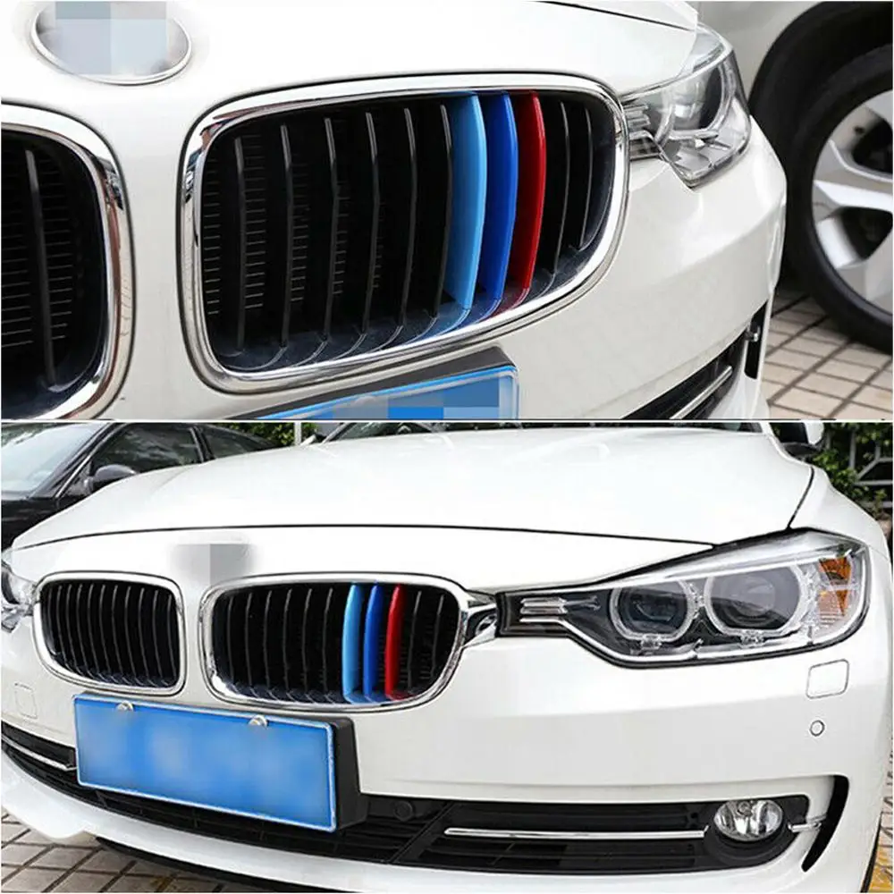 For BMW 3 Series F30 2013-2017 M Style Color Grille Grill Cover Clip Trim Sport Stripes Grill Clip Cover Stickers Quick delivery
For BMW 3 Series F30 2013-2017 M Style Color Grille Grill Cover Clip Trim Sport Stripes Grill Clip Cover Stickers Quick delivery
