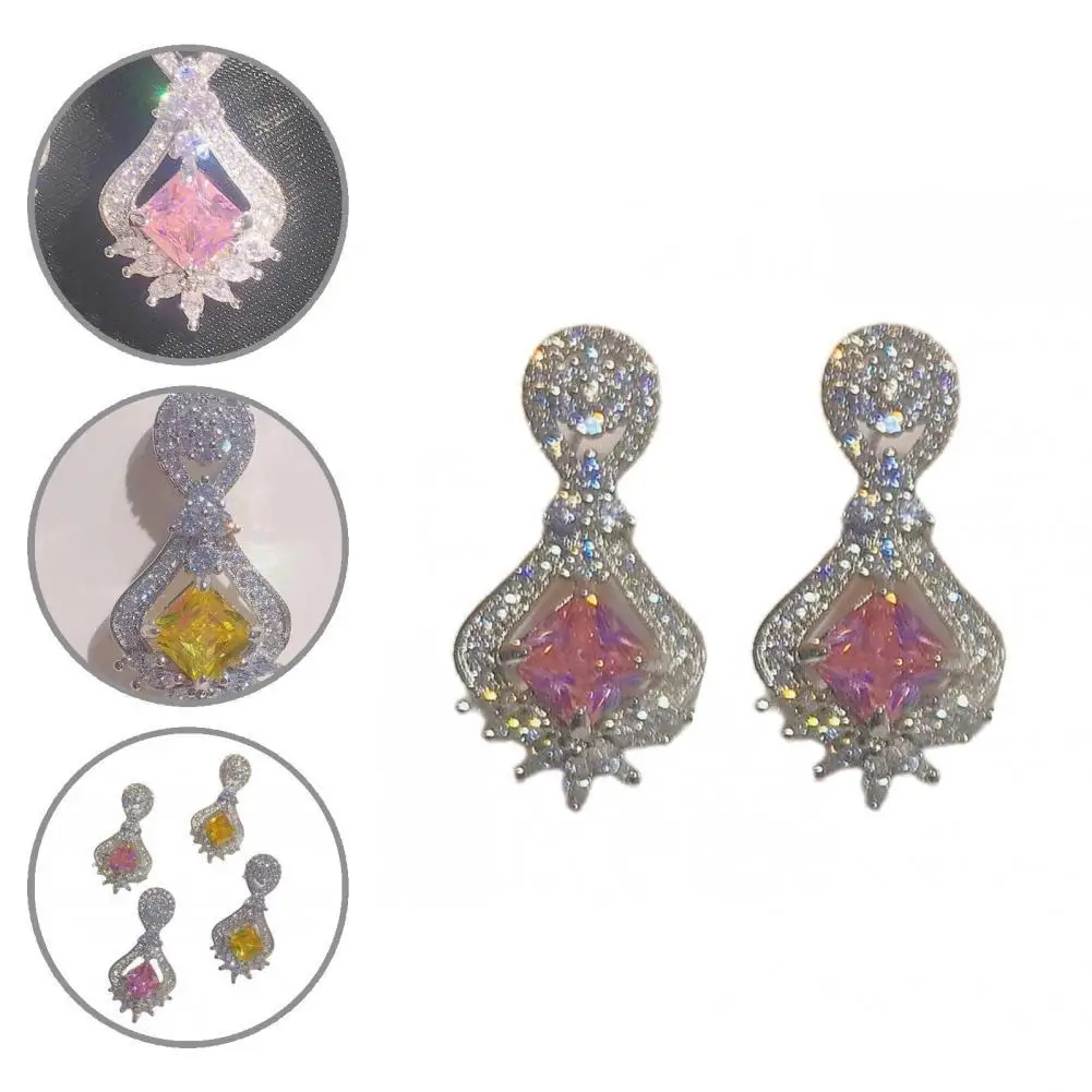 Chic Earrings Colorfast Geometric Shape Charming Drop Stud Earrings Women Earrings Lady Earrings 1 Pair
Chic Earrings Colorfast Geometric Shape Charming Drop Stud Earrings Women Earrings Lady Earrings 1 Pair