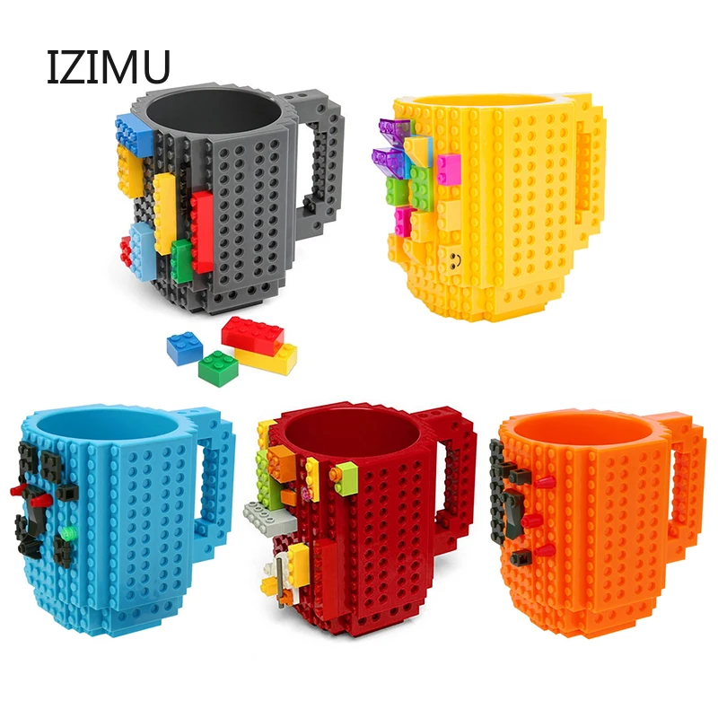 Creative Mug Cup Building Blocks Set DIY Build-on Brick Toys For Children 350ml Milk Coffee Water Cups Educational Toys Kid Gift
Creative Mug Cup Building Blocks Set DIY Build-on Brick Toys For Children 350ml Milk Coffee Water Cups Educational Toys Kid Gift