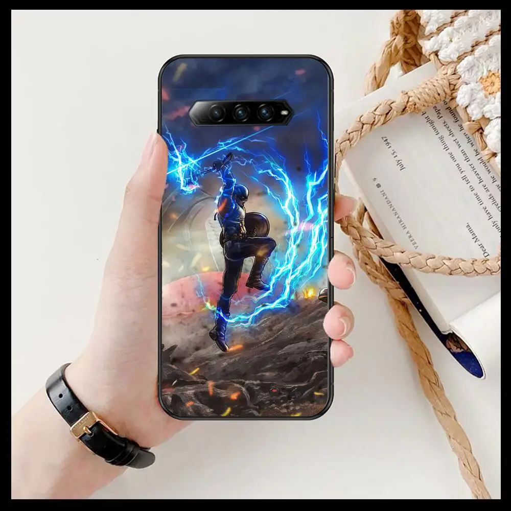 Странный чехол для телефона Captain America Dr xiaomi redmi Black Shark 4 Pro 2 3 3s чехлы Helo черный