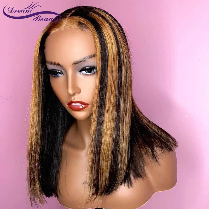 Transparent Lace Wigs 180 Density Highlight 13x4 Lace Frontal Hair Wigs Straight Human Hair Wigs Remy Brazilian Wigs
Transparent Lace Wigs 180 Density Highlight 13x4 Lace Frontal Hair Wigs Straight Human Hair Wigs Remy Brazilian Wigs