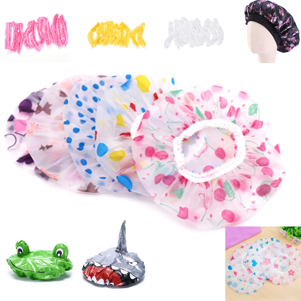 1pcs/2pcs/10pcs Shower Caps Waterproof Adult Child Elastic Bath Hat Shampoo Cap Kitchen Oil Fume-proof Cap Household Supplies
1pcs/2pcs/10pcs Shower Caps Waterproof Adult Child Elastic Bath Hat Shampoo Cap Kitchen Oil Fume-proof Cap Household Supplies