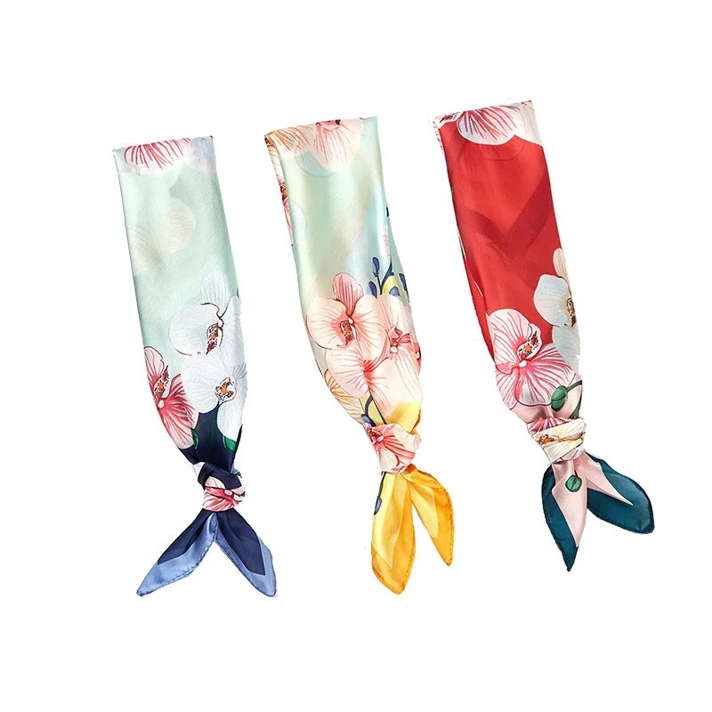 Silk Scarf Women Shawls Wraps Fashion Small Hair Neck Hijabs Foulard Scarves Female Lady bufanda seda mujer echarpe ete soie
Silk Scarf Women Shawls Wraps Fashion Small Hair Neck Hijabs Foulard Scarves Female Lady bufanda seda mujer echarpe ete soie