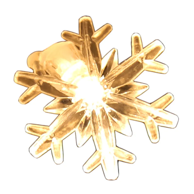 Snowflake String Lights 6m 40 LED Multicolor USB Powered Fairy Lights Waterproof for Christmas Tree Railing Garden Decor
Snowflake String Lights 6m 40 LED Multicolor USB Powered Fairy Lights Waterproof for Christmas Tree Railing Garden Decor