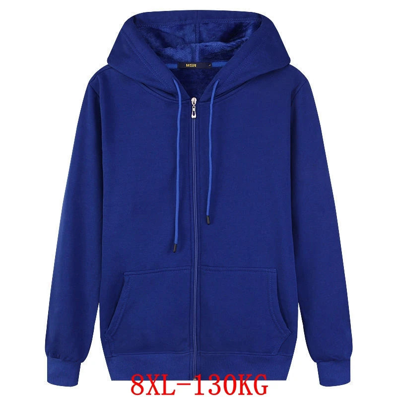 Large women's Hoodie 8xl 130kg plus size 5XL 6xl 7XL autumn winter long sleeve loose zip pocket big Sweatshirt blue jacket
Large women's Hoodie 8xl 130kg plus size 5XL 6xl 7XL autumn winter long sleeve loose zip pocket big Sweatshirt blue jacket