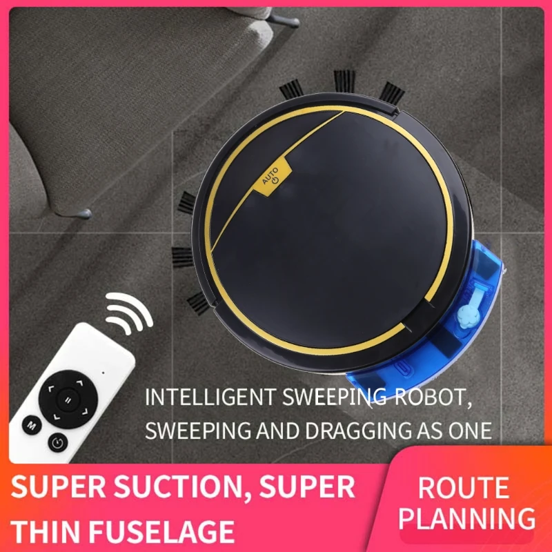 2800Pa Smart Robot Vacuum Cleaner Wet and Dry Vacuum Cleaner Mop with Water Tank Remote Control Timing
2800Pa Smart Robot Vacuum Cleaner Wet and Dry Vacuum Cleaner Mop with Water Tank Remote Control Timing
