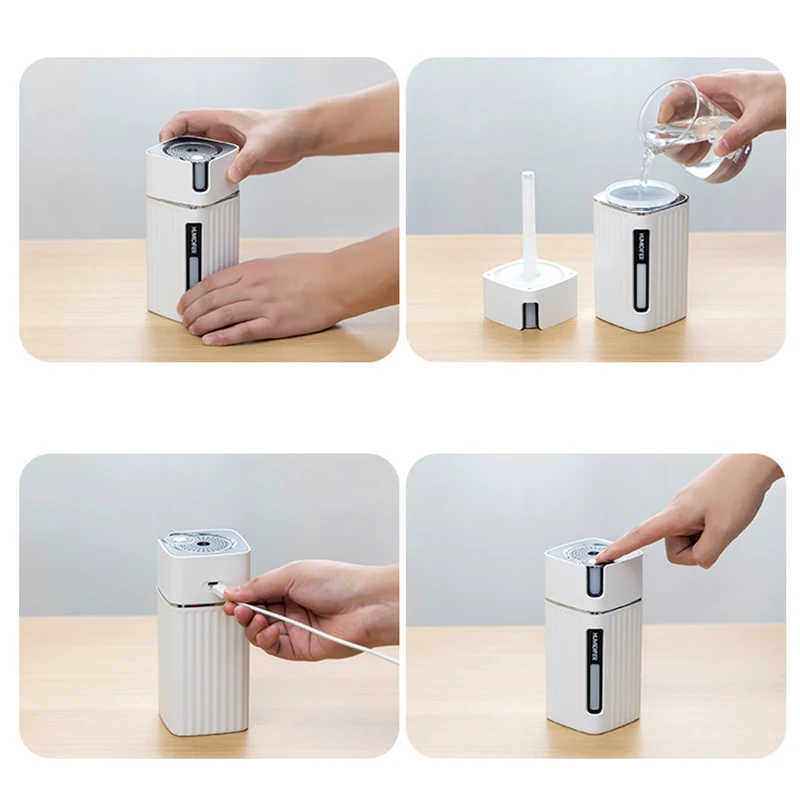 300Ml USB Air Humidifier Cool Mist Ultrasonic Aroma Diffusers Aromatherapy Air Purifier Car Home Diffuser Humidificador
300Ml USB Air Humidifier Cool Mist Ultrasonic Aroma Diffusers Aromatherapy Air Purifier Car Home Diffuser Humidificador