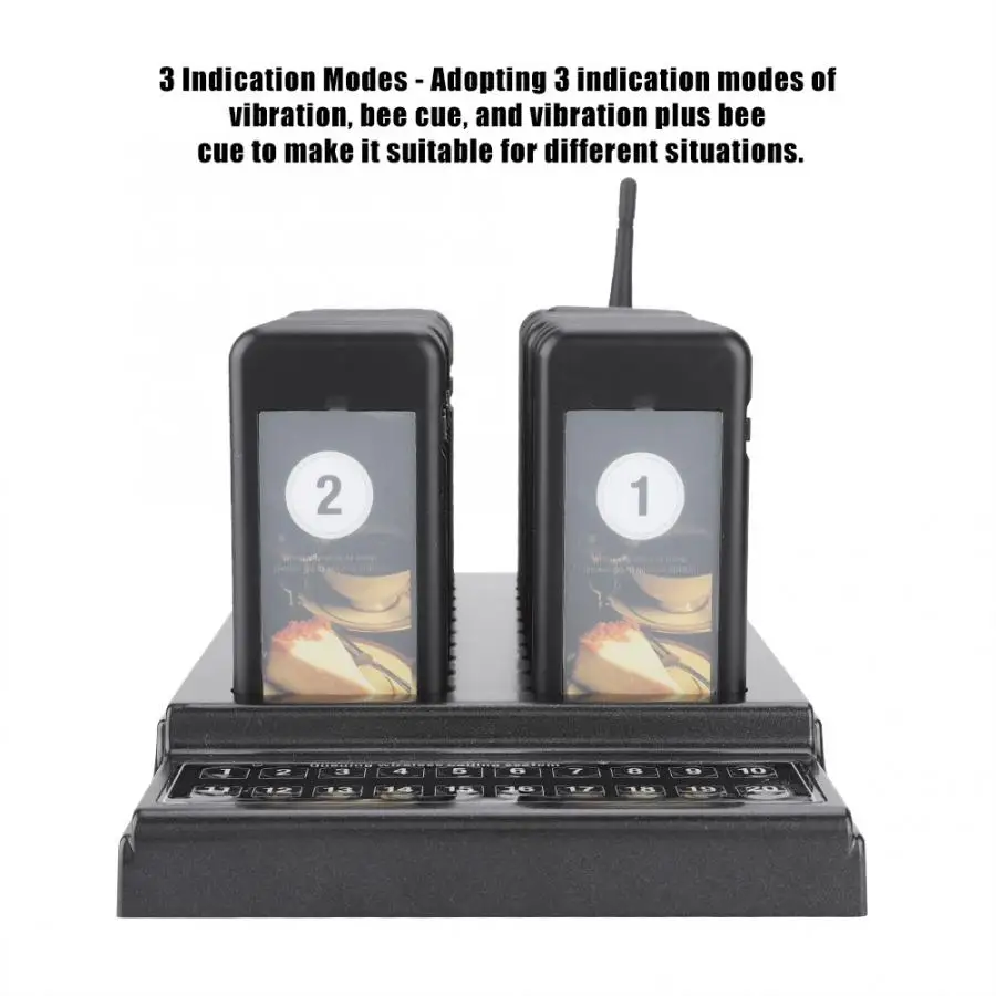 SU-68G Calling System Wireless Paging Queue System 20 Channels Restaurant Pager Waiter for Restaurant Coffee Shop Queuing System
SU-68G Calling System Wireless Paging Queue System 20 Channels Restaurant Pager Waiter for Restaurant Coffee Shop Queuing System