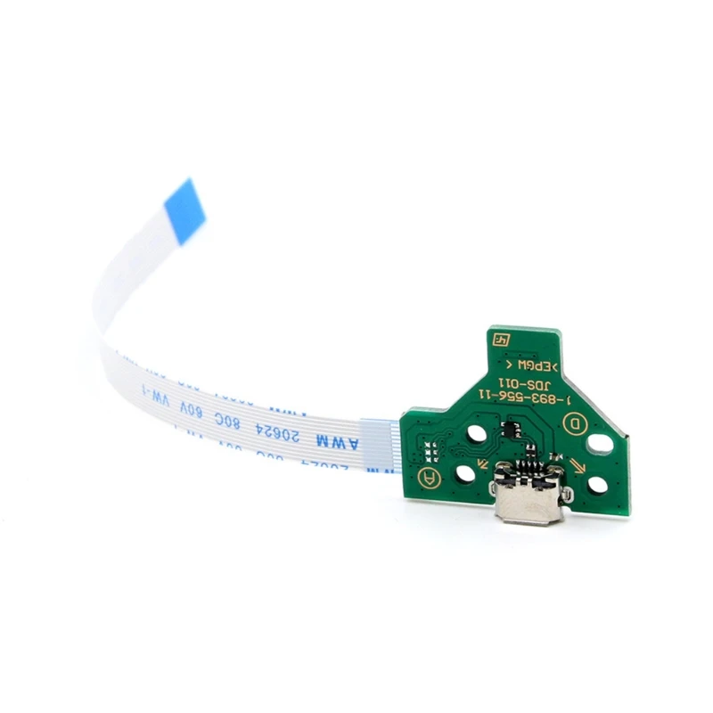 Charging Port Socket Board Replacement Adaptor Charger Connector parts with 12 Pin Flex Cable for PS4 Controller
Charging Port Socket Board Replacement Adaptor Charger Connector parts with 12 Pin Flex Cable for PS4 Controller