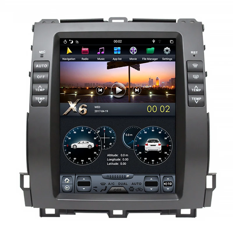 ChoGath 10 4 дюймов Автомобильный мультимедийный плеер Android 7 1 автомобиля GPS навигации