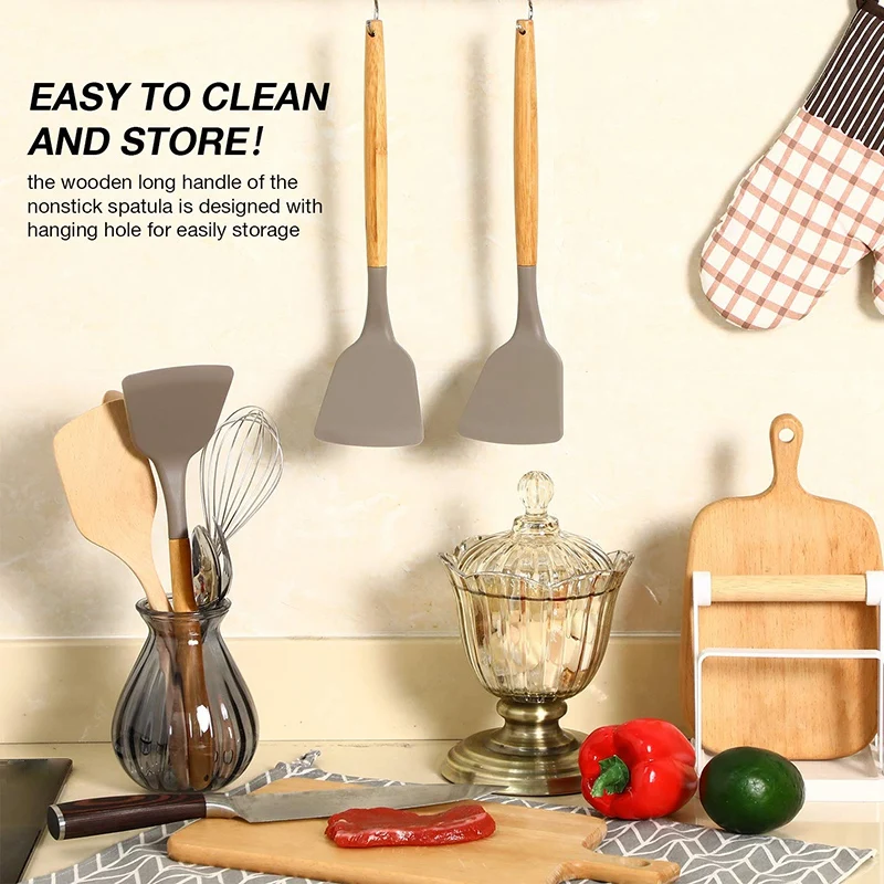 3 Pieces Silicone Spatula Turner Flexible Silicone Spatula Kitchen Utensil Spatula Egg Cookie Spatula Nonstick Spatula
3 Pieces Silicone Spatula Turner Flexible Silicone Spatula Kitchen Utensil Spatula Egg Cookie Spatula Nonstick Spatula