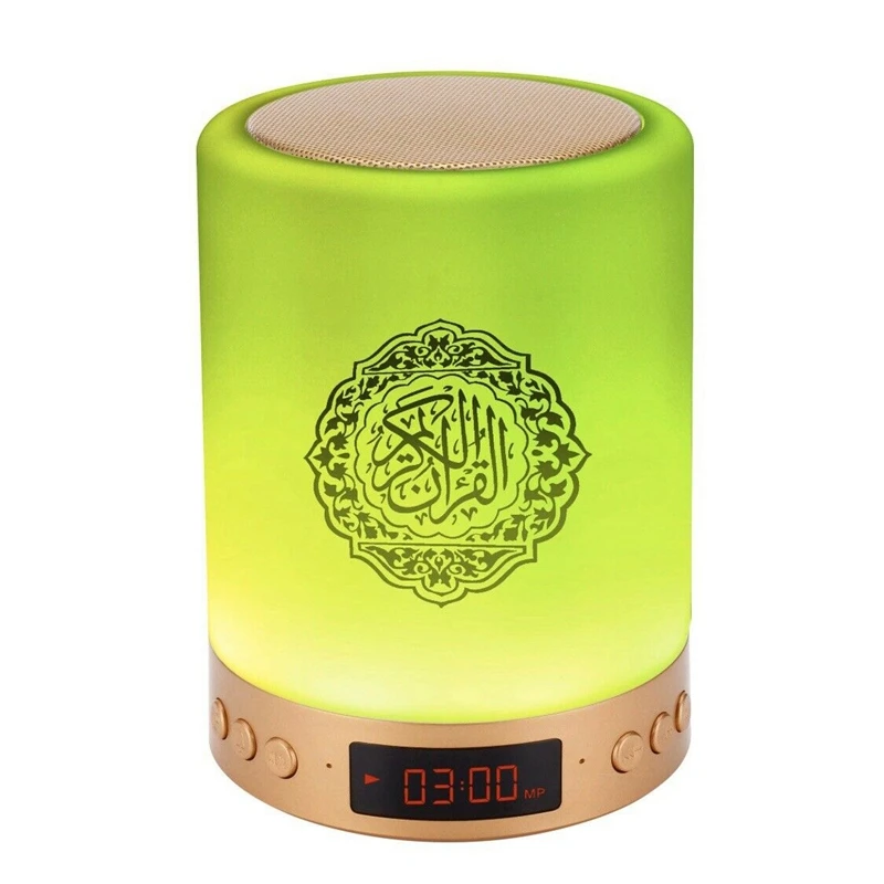 Bluetooth Коран динамик лампа с дистанционным управлением контактная лунного света