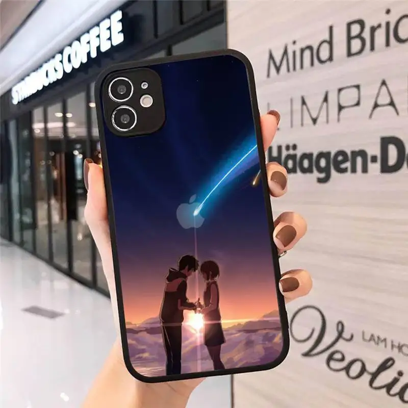 Anime Your Name Phone Case For iphone 12 11 8 7 plus mini x xs xr pro max matte transparent cover
Anime Your Name Phone Case For iphone 12 11 8 7 plus mini x xs xr pro max matte transparent cover