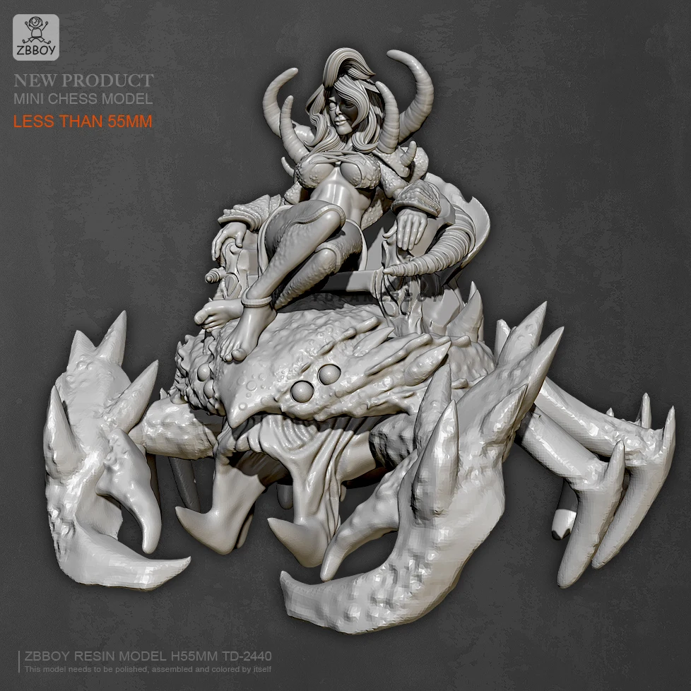 45MM Resin model kits figure colorless and self-assembled TD-2440 
45MM Resin model kits figure colorless and self-assembled TD-2440