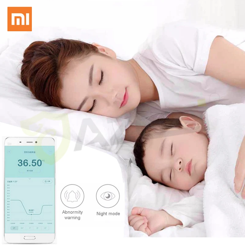 Xiaomi Miaomiaoce Baby Thermometer Smart Digital Thermometer Clinical Accrate Measurement Constant Monitor High-Temprature Alarm
Xiaomi Miaomiaoce Baby Thermometer Smart Digital Thermometer Clinical Accrate Measurement Constant Monitor High-Temprature Alarm
