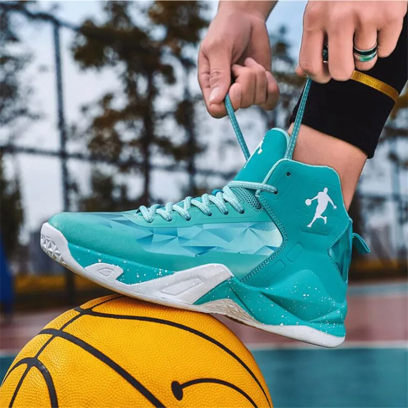 New Arrival Men Basketball Shoes Anti-Skid High-Top Sneakers Women Training Rubber Outsole Athletic Outdoor Sport Shoes Couple
New Arrival Men Basketball Shoes Anti-Skid High-Top Sneakers Women Training Rubber Outsole Athletic Outdoor Sport Shoes Couple