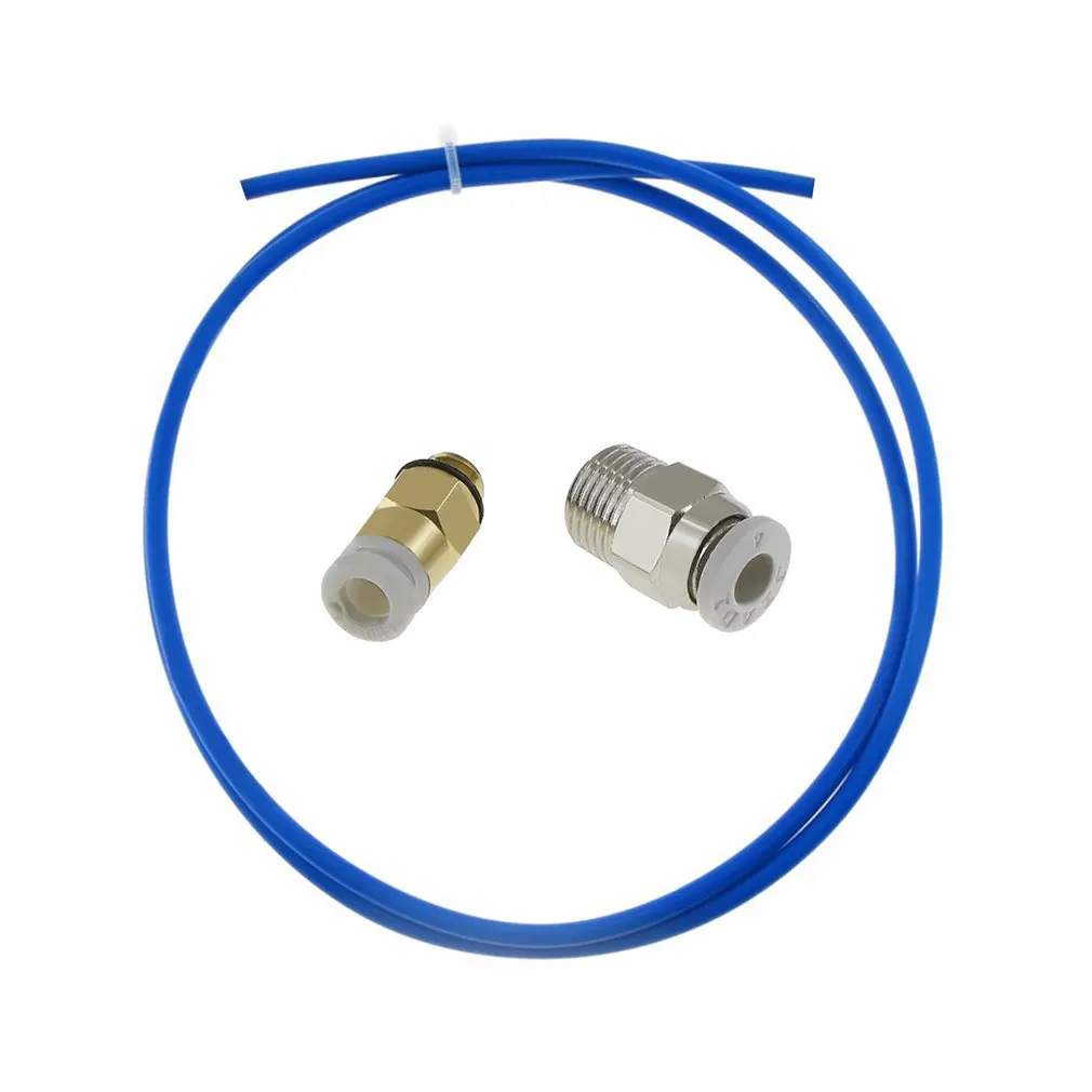 PC4-M6 Pneumatic Connector With 1M PTFE Teflonto Tube 2*4MM For 1.75mm Bowden Extruder VS ender 3 Upgrade Kit 3D Printer Parts
PC4-M6 Pneumatic Connector With 1M PTFE Teflonto Tube 2*4MM For 1.75mm Bowden Extruder VS ender 3 Upgrade Kit 3D Printer Parts
