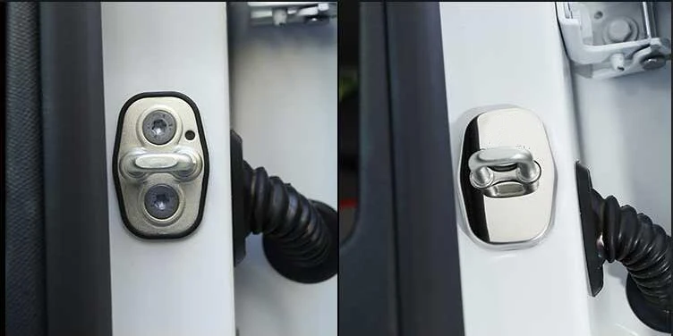 REAKOSOUND Door Lock Decoration rust protection Stainless Steel Plastic Cover for Citroen C1-C8 C4L DS3 DS4 DS5 DS5LS DS6
REAKOSOUND Door Lock Decoration rust protection Stainless Steel Plastic Cover for Citroen C1-C8 C4L DS3 DS4 DS5 DS5LS DS6