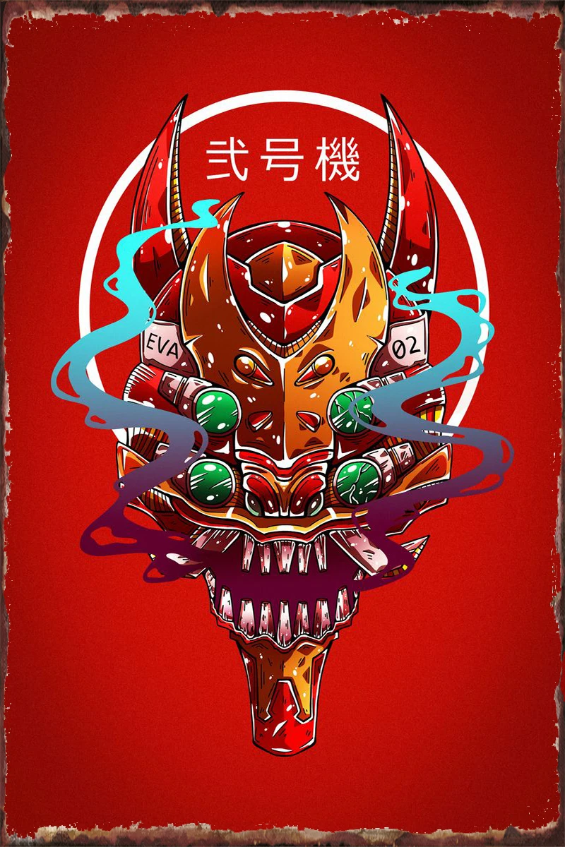 ONI EVA 02 Metal Sign Tin Sign Tin Plates Wall Decor Room Decoration Retro Vintage For Art Club Man Cave Cafe Pub Home
ONI EVA 02 Metal Sign Tin Sign Tin Plates Wall Decor Room Decoration Retro Vintage For Art Club Man Cave Cafe Pub Home