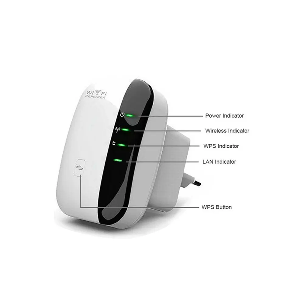 Wireless WiFi Repeater Wi-fi Range Extender 300Mbps Signal Amplifier 802.11N/B/G Booster Repetidor Wi fi Reapeter Access Point
Wireless WiFi Repeater Wi-fi Range Extender 300Mbps Signal Amplifier 802.11N/B/G Booster Repetidor Wi fi Reapeter Access Point