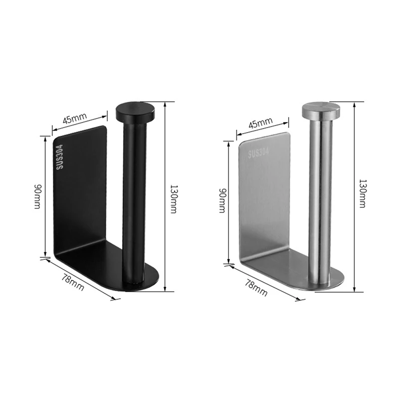 Toilet Hotel Bathroom Strong Adhesion Waterproof Durable Stainless Steel Paper Holders Bathroom Paper Holders
Toilet Hotel Bathroom Strong Adhesion Waterproof Durable Stainless Steel Paper Holders Bathroom Paper Holders