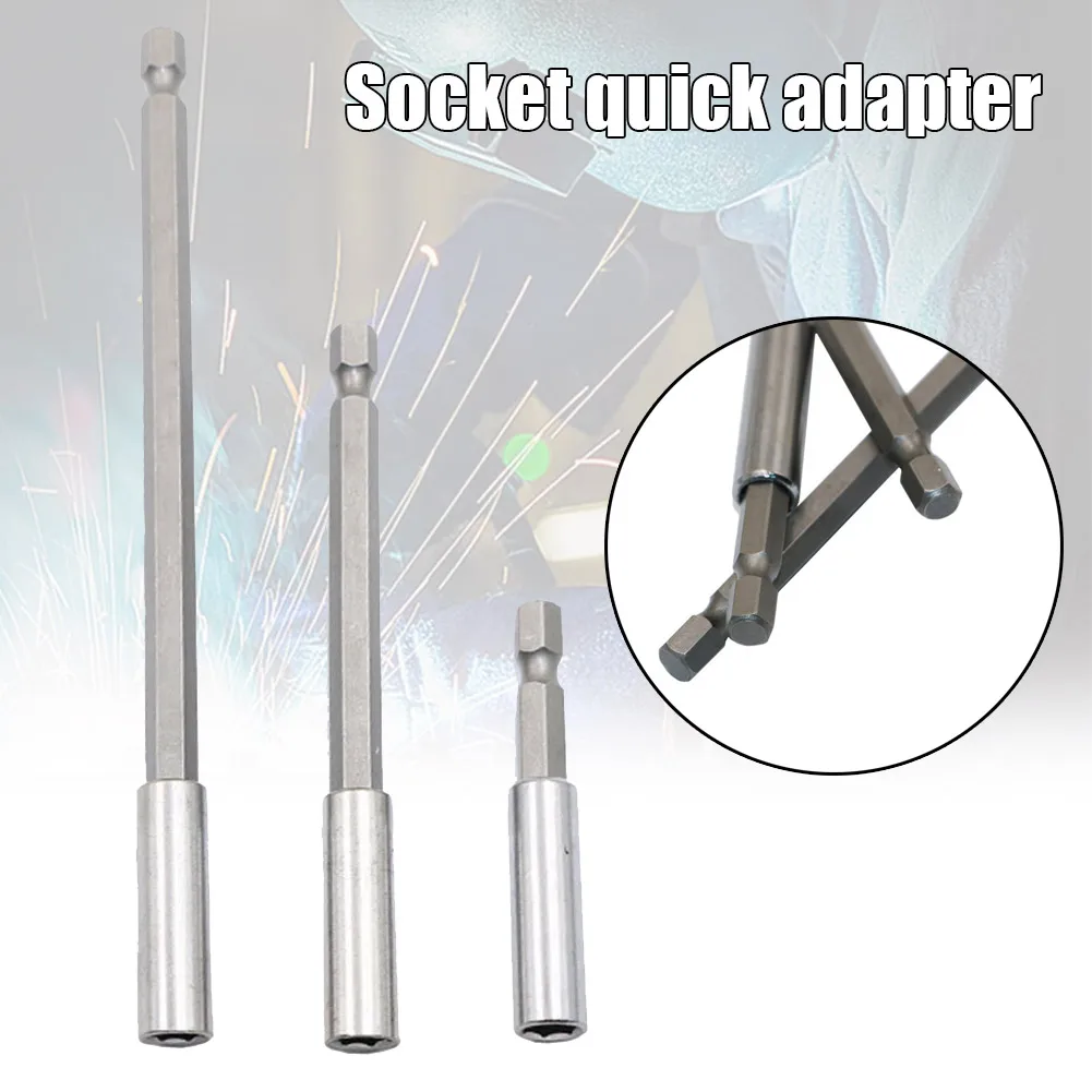 1/4'' Strong Magnetic Hex Screwdriver Bit Extension Connecting Rod Sleeve Pistol Drill Extension Rod 6.35mm Sleeve Quick Adapter
1/4'' Strong Magnetic Hex Screwdriver Bit Extension Connecting Rod Sleeve Pistol Drill Extension Rod 6.35mm Sleeve Quick Adapter