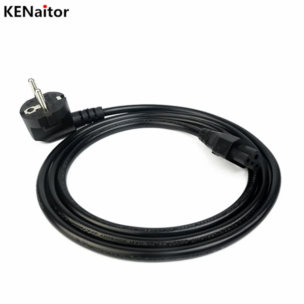1.5M EU Universal Laptop 3-pin Charger Plug Power Adapter Cord Cable For HP Dell Toshiba Sony ASUS Lenovo Samsung notebook
1.5M EU Universal Laptop 3-pin Charger Plug Power Adapter Cord Cable For HP Dell Toshiba Sony ASUS Lenovo Samsung notebook