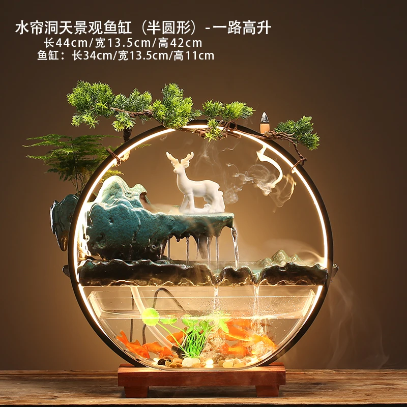 Lamp Back Flow Incense Burner Holder Ceramic Water Fall Incense Burner Glass Kit Cascada De Incienso Meditation Decor ZY50XL
Lamp Back Flow Incense Burner Holder Ceramic Water Fall Incense Burner Glass Kit Cascada De Incienso Meditation Decor ZY50XL