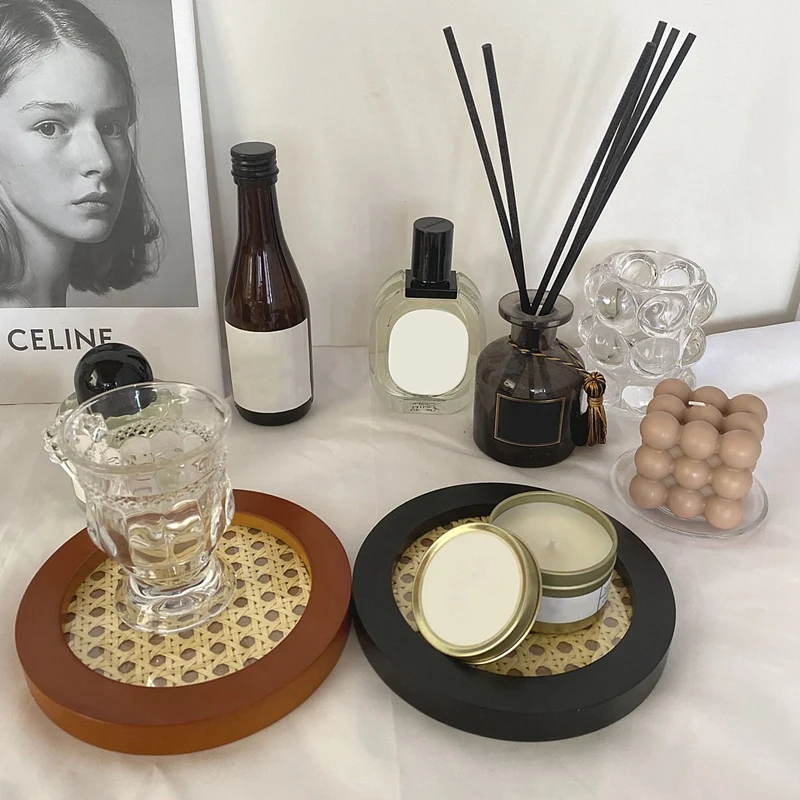 15cm Vintage Rattan Round Decor Storage Tray Round Fruit Plate Desktop Small Items Jewelry Display Minimalist Tray
15cm Vintage Rattan Round Decor Storage Tray Round Fruit Plate Desktop Small Items Jewelry Display Minimalist Tray